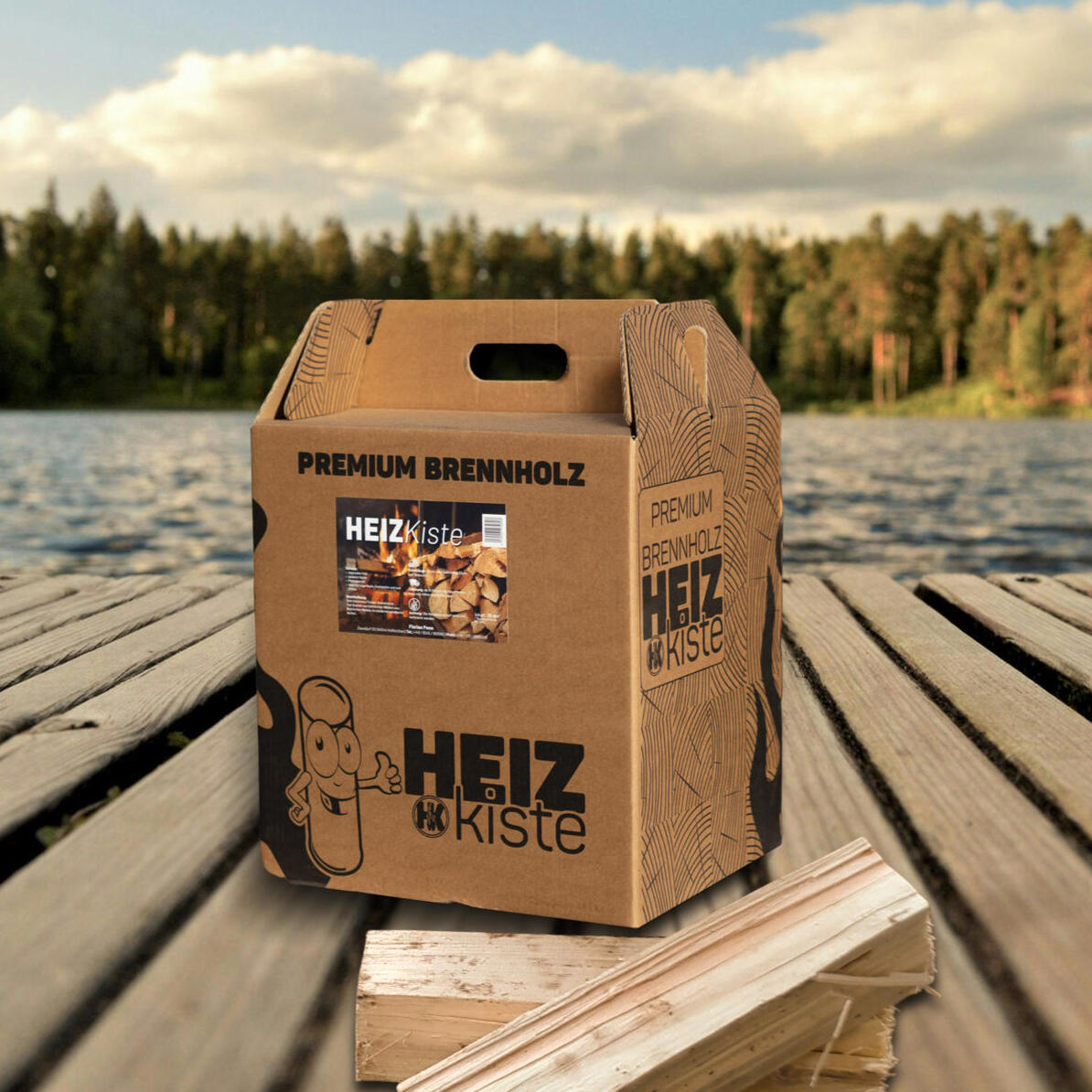 Florian Penn Naturbrennstoffe Hofkirchen - Holzkiste - Pellets - Pini Kay