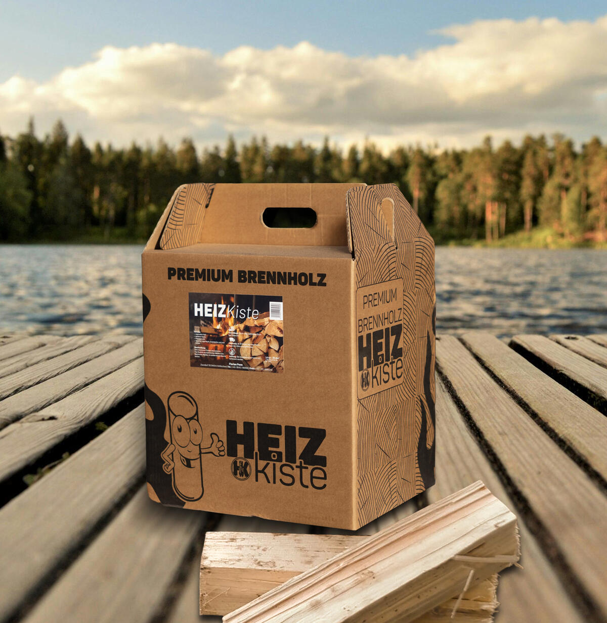 Florian Penn Naturbrennstoffe Hofkirchen - Holzkiste - Pellets - Pini Kay